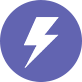 Lighting bolt icon